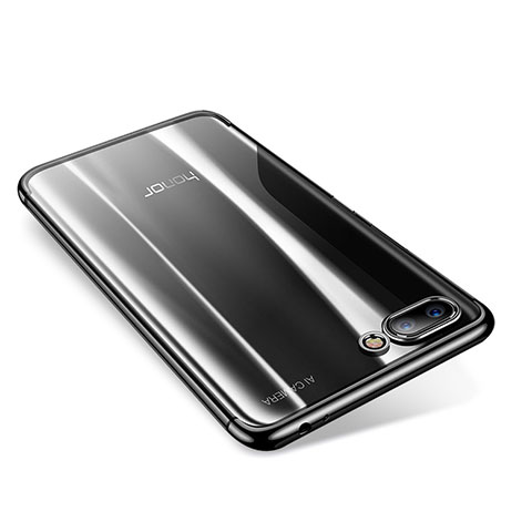 Custodia Silicone Trasparente Ultra Sottile Cover Morbida H05 per Huawei Honor 10 Nero