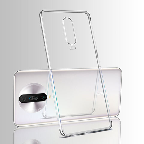Custodia Silicone Trasparente Ultra Sottile Cover Morbida H05 per Xiaomi Redmi K30i 5G Bianco