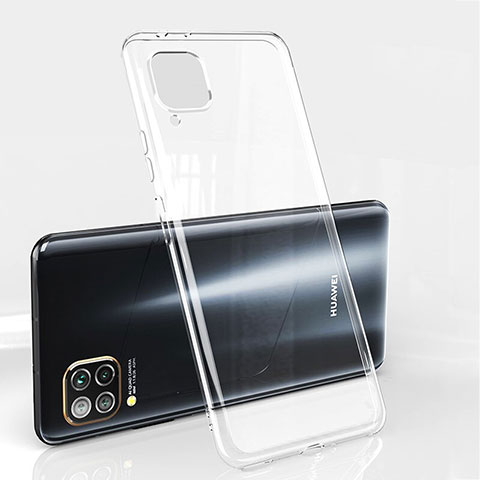 Custodia Silicone Trasparente Ultra Sottile Cover Morbida S01 per Huawei Nova 6 SE Chiaro