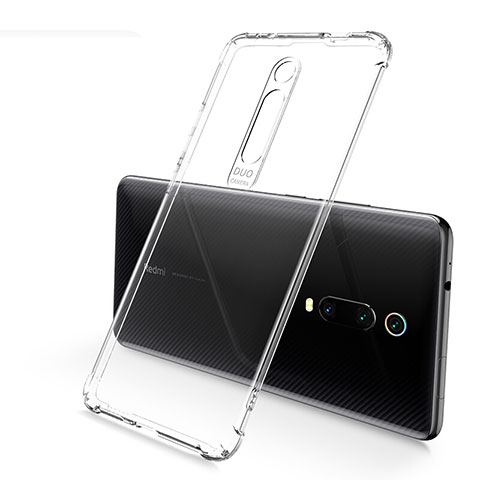 Custodia Silicone Trasparente Ultra Sottile Cover Morbida S03 per Xiaomi Redmi K20 Chiaro