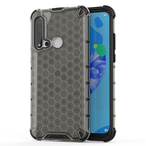 Custodia Silicone Trasparente Ultra Sottile Cover Morbida S06 per Huawei P20 Lite (2019) Nero