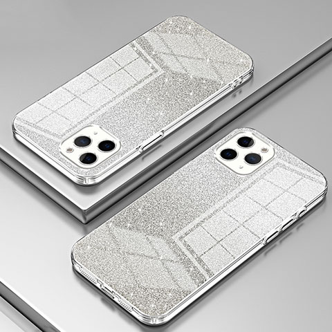 Custodia Silicone Trasparente Ultra Sottile Cover Morbida SY1 per Apple iPhone 11 Pro Chiaro