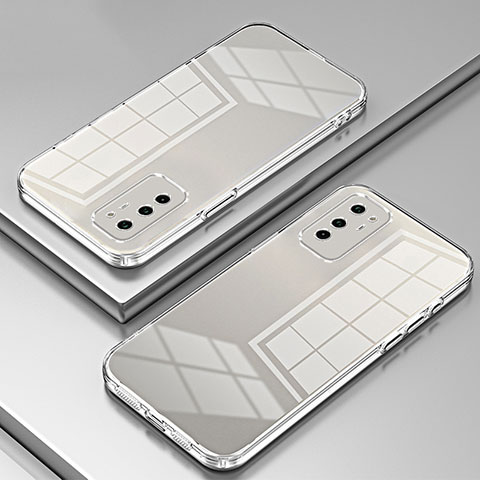Custodia Silicone Trasparente Ultra Sottile Cover Morbida SY1 per Huawei Honor V30 5G Chiaro