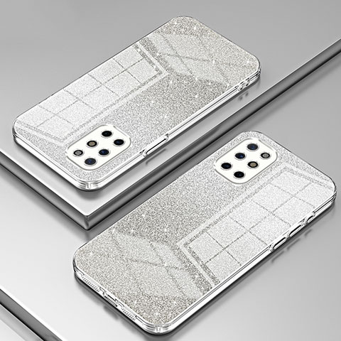 Custodia Silicone Trasparente Ultra Sottile Cover Morbida SY2 per OnePlus 8T 5G Chiaro