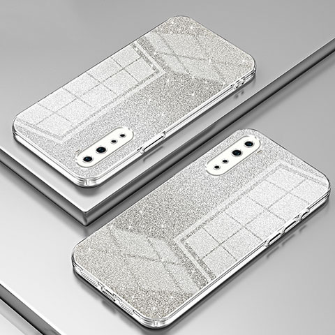 Custodia Silicone Trasparente Ultra Sottile Cover Morbida SY2 per OnePlus Nord Chiaro