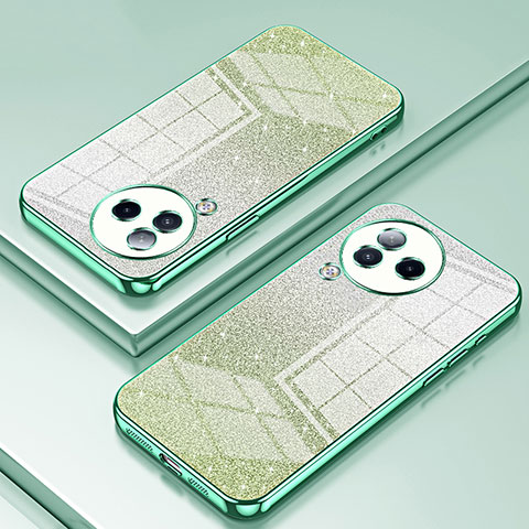 Custodia Silicone Trasparente Ultra Sottile Cover Morbida SY2 per Xiaomi Civi 3 5G Verde