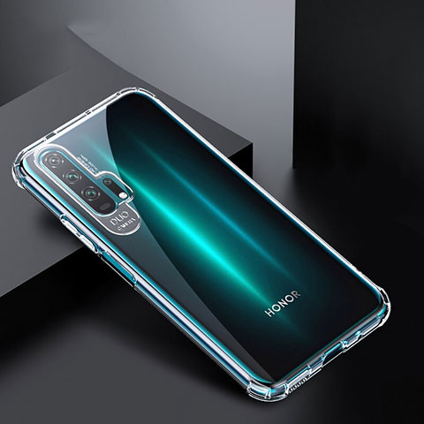 Custodia Silicone Trasparente Ultra Sottile Morbida K02 per Huawei Honor 20 Pro Chiaro