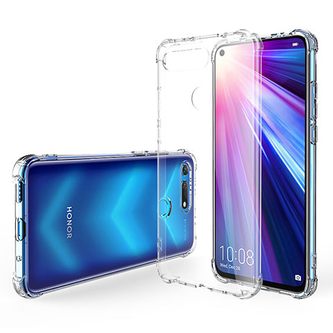 Custodia Silicone Trasparente Ultra Sottile Morbida K02 per Huawei Honor V20 Chiaro