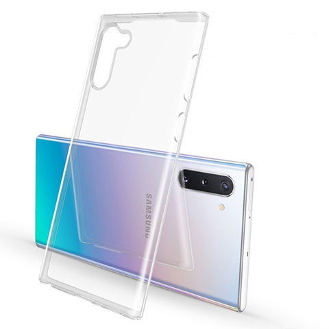 Custodia Silicone Trasparente Ultra Sottile Morbida K02 per Samsung Galaxy Note 10 Chiaro