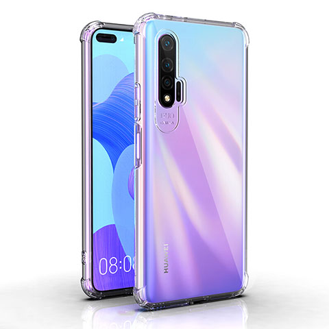 Custodia Silicone Trasparente Ultra Sottile Morbida K03 per Huawei Nova 6 Chiaro