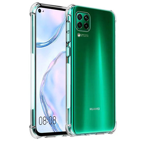 Custodia Silicone Trasparente Ultra Sottile Morbida K03 per Huawei Nova 6 SE Chiaro