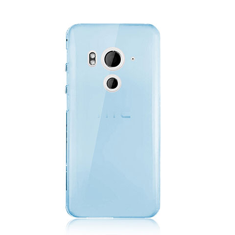 Custodia Silicone Trasparente Ultra Sottile Morbida per HTC Butterfly 3 Blu
