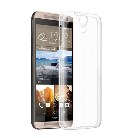 Custodia Silicone Trasparente Ultra Sottile Morbida per HTC One E9 Plus Chiaro