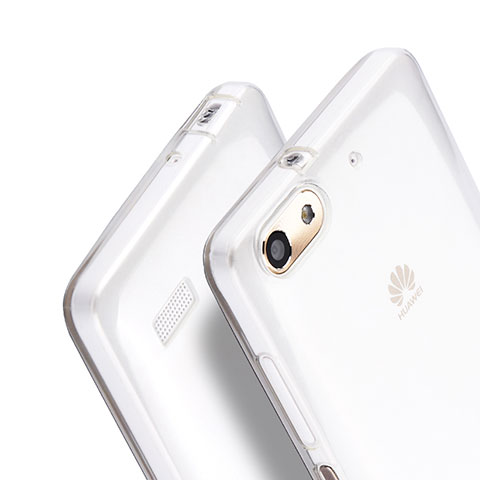 Custodia Silicone Trasparente Ultra Sottile Morbida per Huawei Honor 4C Chiaro