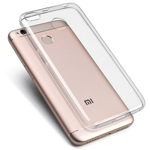 Custodia Silicone Trasparente Ultra Sottile Morbida per Xiaomi Redmi 4X Chiaro