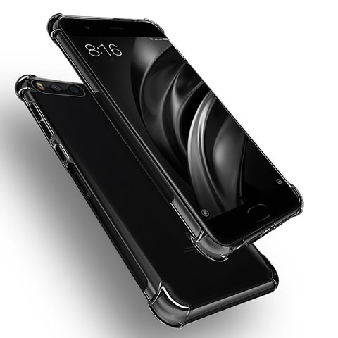 Custodia Silicone Trasparente Ultra Sottile Morbida R01 per Xiaomi Mi 6 Chiaro