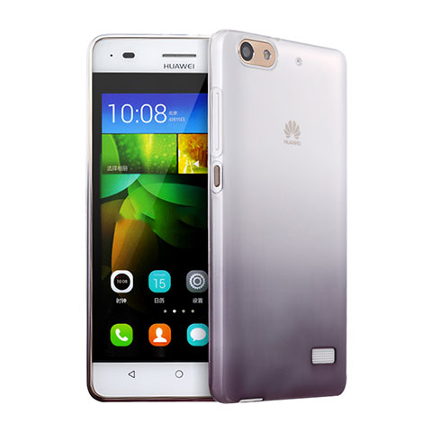 Custodia Silicone Trasparente Ultra Sottile Morbida Sfumato per Huawei Honor 4C Grigio