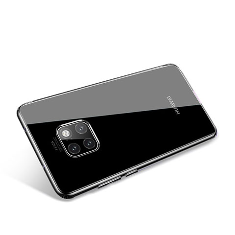 Custodia Silicone Trasparente Ultra Sottile Morbida T02 per Huawei Mate 20 Pro Chiaro