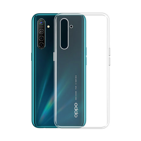 Custodia Silicone Trasparente Ultra Sottile Morbida T02 per Oppo K5 Chiaro