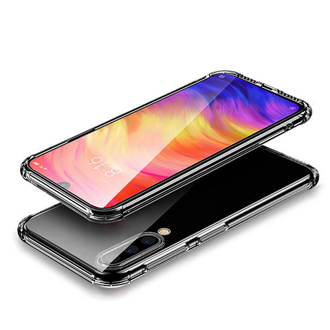 Custodia Silicone Trasparente Ultra Sottile Morbida T02 per Xiaomi Mi 9 Lite Chiaro