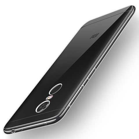Custodia Silicone Trasparente Ultra Sottile Morbida T02 per Xiaomi Redmi 5 Plus Chiaro