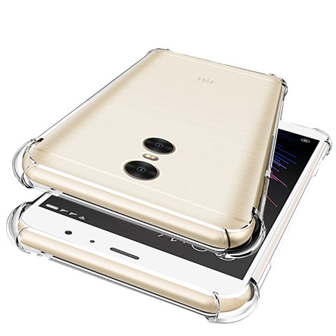 Custodia Silicone Trasparente Ultra Sottile Morbida T04 per Xiaomi Redmi Pro Chiaro