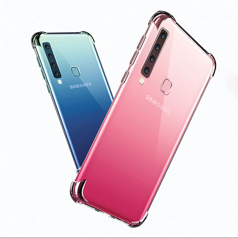 Custodia Silicone Trasparente Ultra Sottile Morbida T06 per Samsung Galaxy A9 (2018) A920 Chiaro