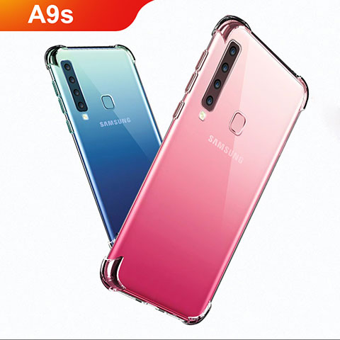 Custodia Silicone Trasparente Ultra Sottile Morbida T06 per Samsung Galaxy A9s Chiaro