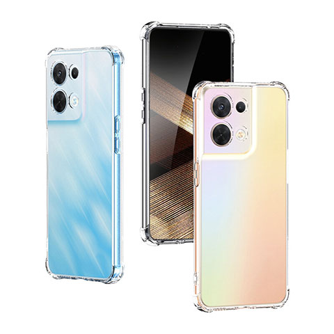 Custodia Silicone Trasparente Ultra Sottile Morbida T07 per Xiaomi Redmi Note 13 Pro 5G Chiaro