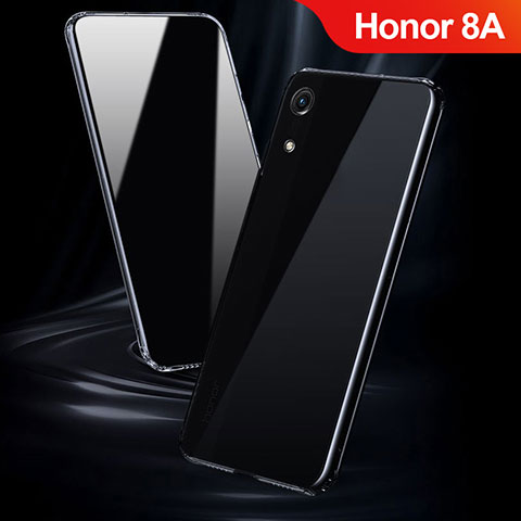 Custodia Silicone Trasparente Ultra Sottile Morbida T08 per Huawei Y6 Pro (2019) Chiaro