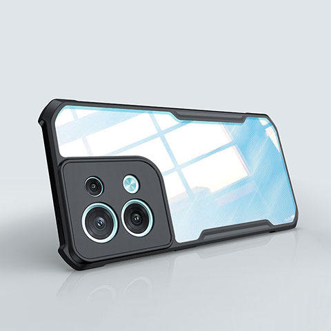 Custodia Silicone Trasparente Ultra Sottile Morbida T08 per Xiaomi Redmi Note 13 5G Nero