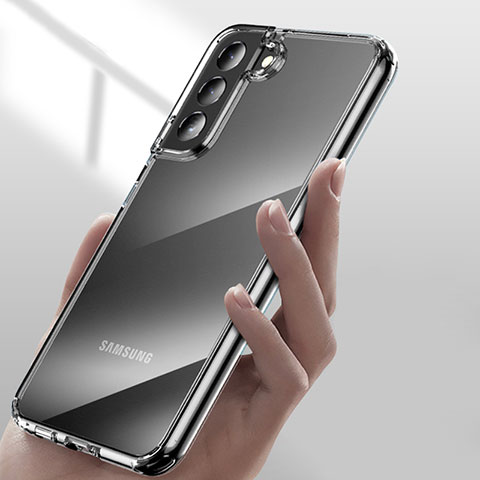 Custodia Silicone Trasparente Ultra Sottile Morbida T13 per Samsung Galaxy S23 5G Chiaro
