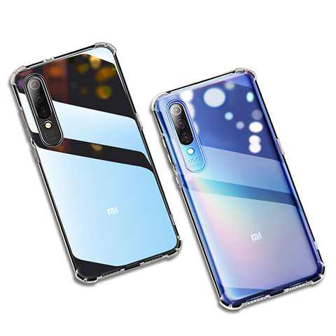 Custodia Silicone Trasparente Ultra Sottile Morbida T15 per Xiaomi Mi 9 Pro 5G Chiaro