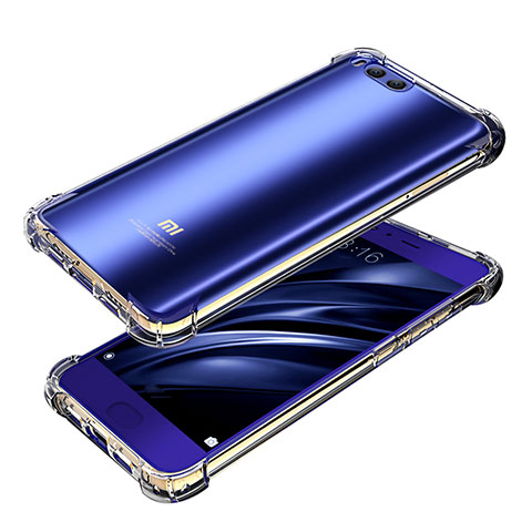 Custodia Silicone Trasparente Ultra Sottile Morbida T17 per Xiaomi Mi 6 Chiaro