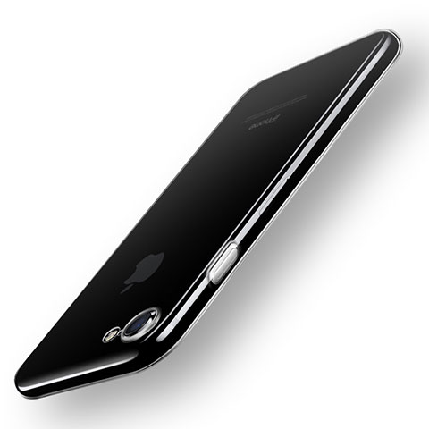 Custodia Silicone Trasparente Ultra Sottile Morbida T20 per Apple iPhone 8 Chiaro
