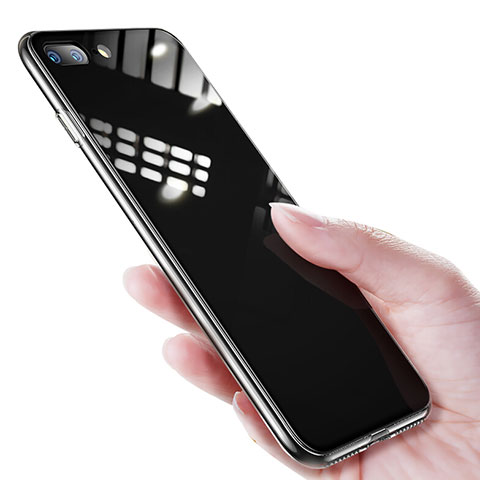 Custodia Silicone Trasparente Ultra Sottile Morbida T26 per Apple iPhone 8 Plus Chiaro