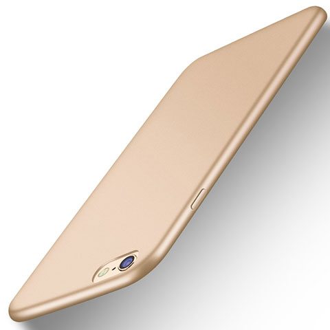 Custodia Silicone Ultra Sottile Cover Morbida U06 per Apple iPhone 6S Plus Oro