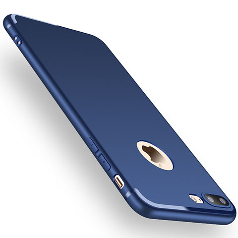 Custodia Silicone Ultra Sottile Cover Morbida Z15 per Apple iPhone 8 Plus Blu