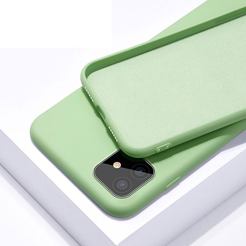 Custodia Silicone Ultra Sottile Morbida 360 Gradi Cover C01 per Apple iPhone 11 Verde