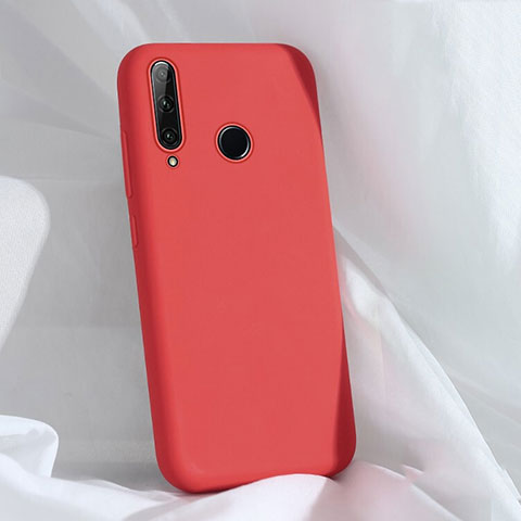 Custodia Silicone Ultra Sottile Morbida 360 Gradi Cover C01 per Huawei Honor 20E Rosso