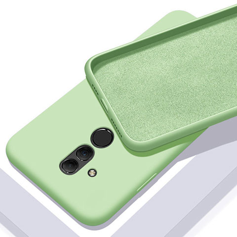 Custodia Silicone Ultra Sottile Morbida 360 Gradi Cover C01 per Huawei Mate 20 Lite Verde