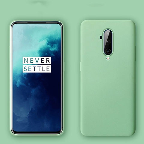 Custodia Silicone Ultra Sottile Morbida 360 Gradi Cover C01 per OnePlus 7T Pro Verde