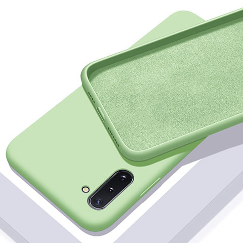 Custodia Silicone Ultra Sottile Morbida 360 Gradi Cover C01 per Samsung Galaxy Note 10 Verde