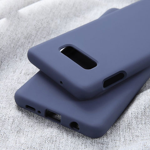 Custodia Silicone Ultra Sottile Morbida 360 Gradi Cover C01 per Samsung Galaxy S10e Viola