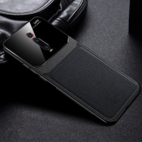 Custodia Silicone Ultra Sottile Morbida 360 Gradi Cover C01 per Xiaomi Redmi K20 Pro Nero