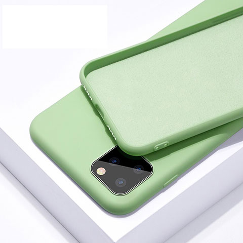 Custodia Silicone Ultra Sottile Morbida 360 Gradi Cover C02 per Apple iPhone 11 Pro Max Verde