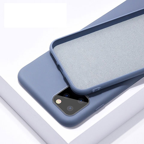 Custodia Silicone Ultra Sottile Morbida 360 Gradi Cover C02 per Apple iPhone 11 Pro Viola