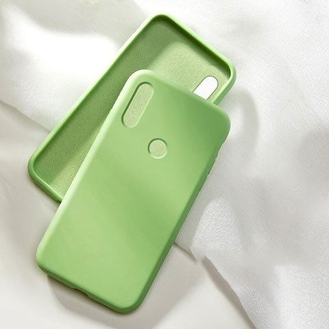 Custodia Silicone Ultra Sottile Morbida 360 Gradi Cover C02 per Huawei P Smart+ Plus (2019) Verde