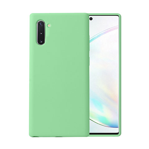 Custodia Silicone Ultra Sottile Morbida 360 Gradi Cover C02 per Samsung Galaxy Note 10 5G Verde