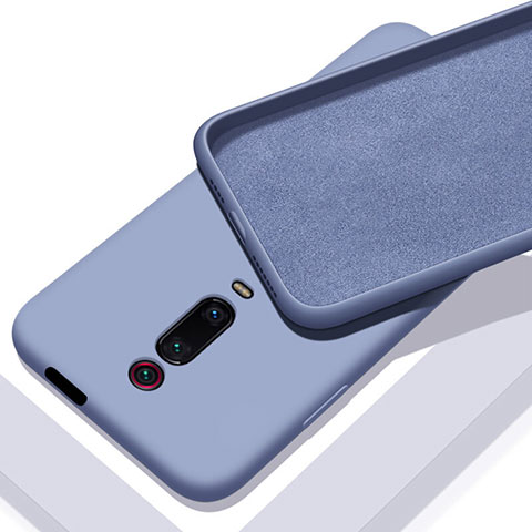 Custodia Silicone Ultra Sottile Morbida 360 Gradi Cover C02 per Xiaomi Mi 9T Pro Viola